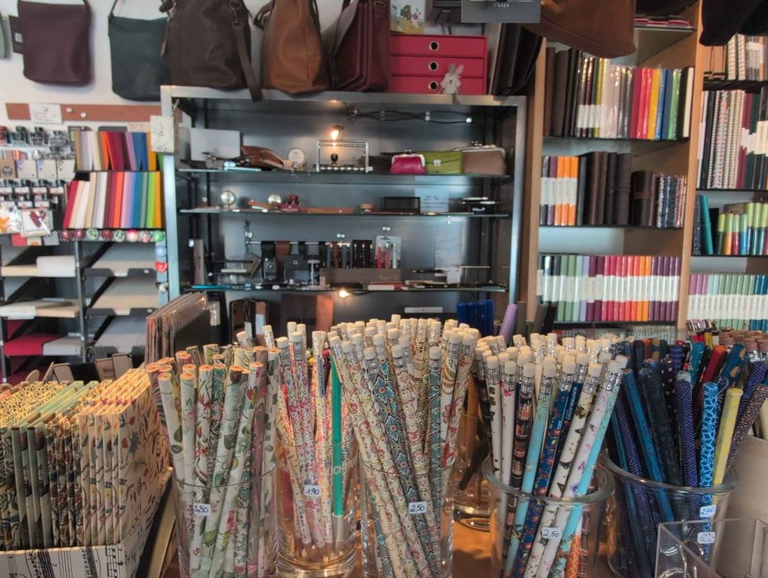 Ladengeschäft der folio Papeterie in Göttingen